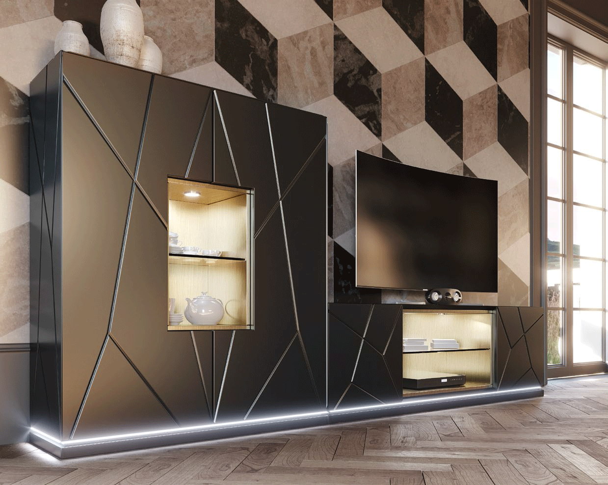 Wallunits Hallway Console tables and Mirrors MX21