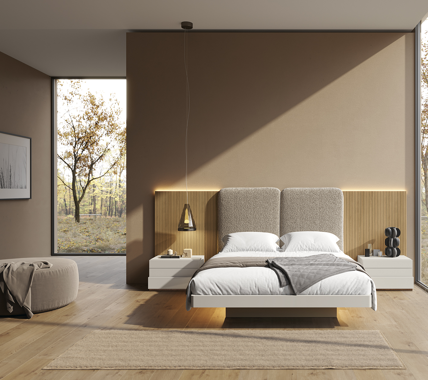 Bedroom Furniture Modern Bedrooms QS and KS Chic 010