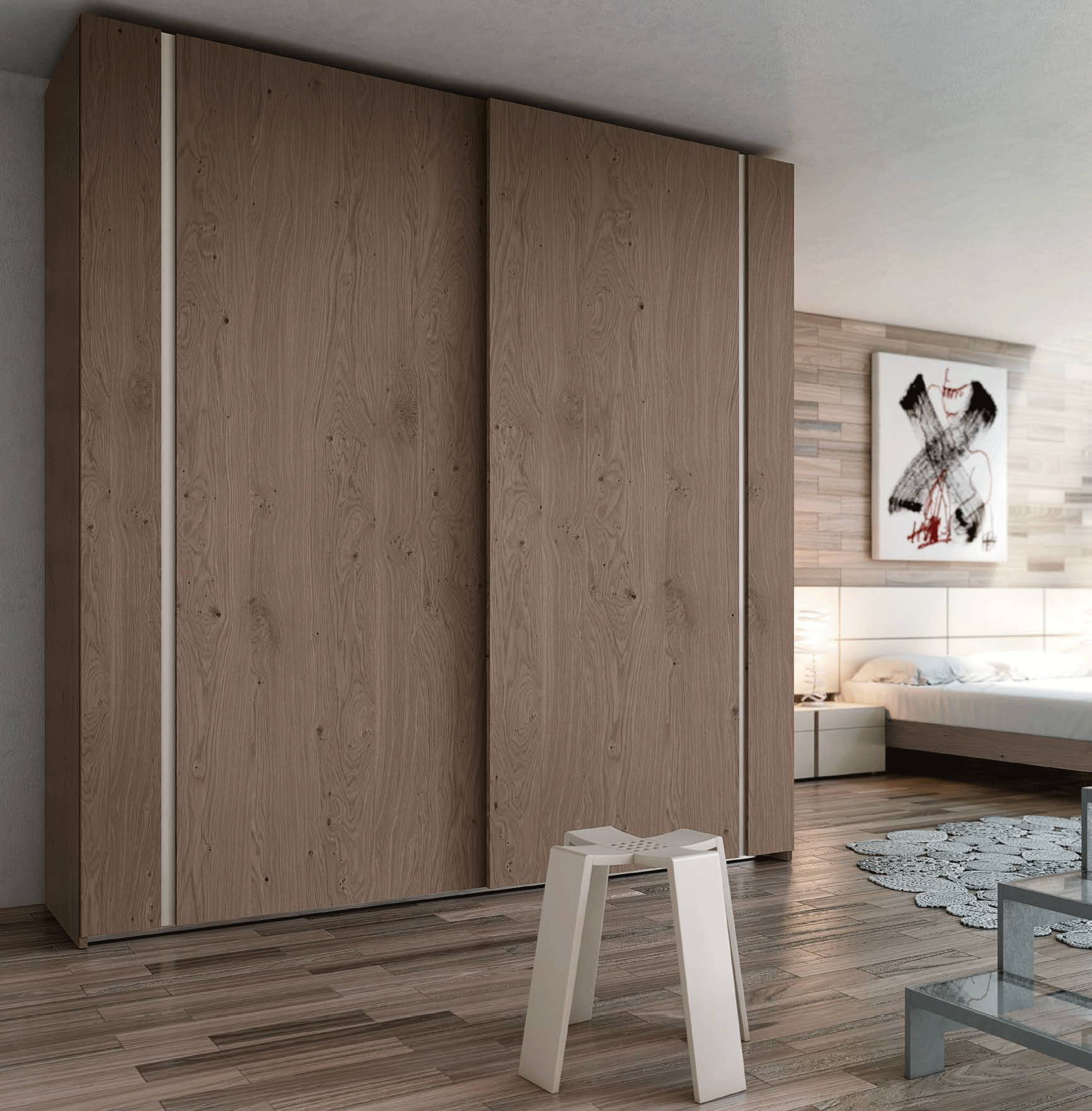 Bedroom Furniture Beds with storage ONE Wardrobe YM506