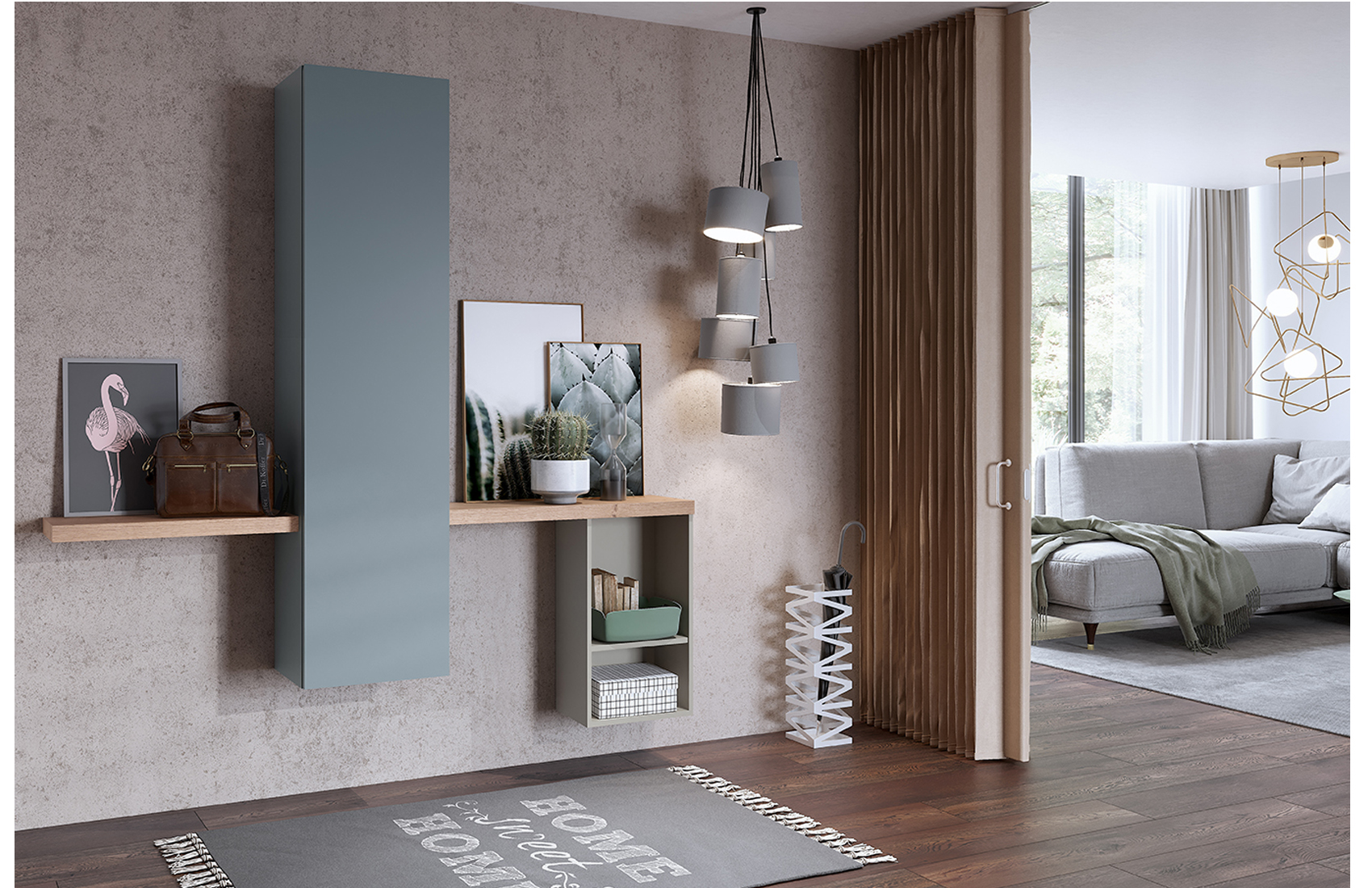 Brands Status Modern Collections, Italy Composition CK33 HALLWAY