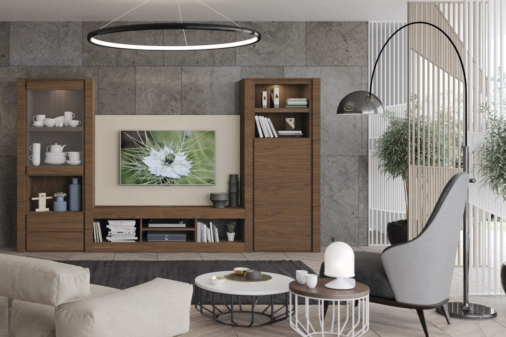 Wallunits Entertainment Centers Composition H21