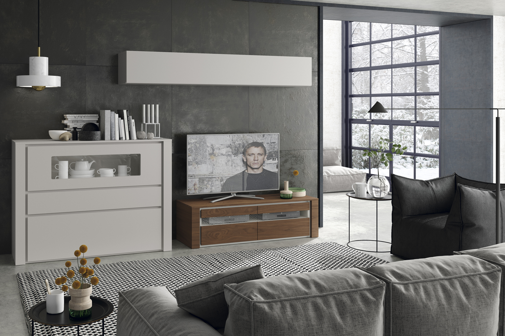 Wallunits Entertainment Centers Composition H9