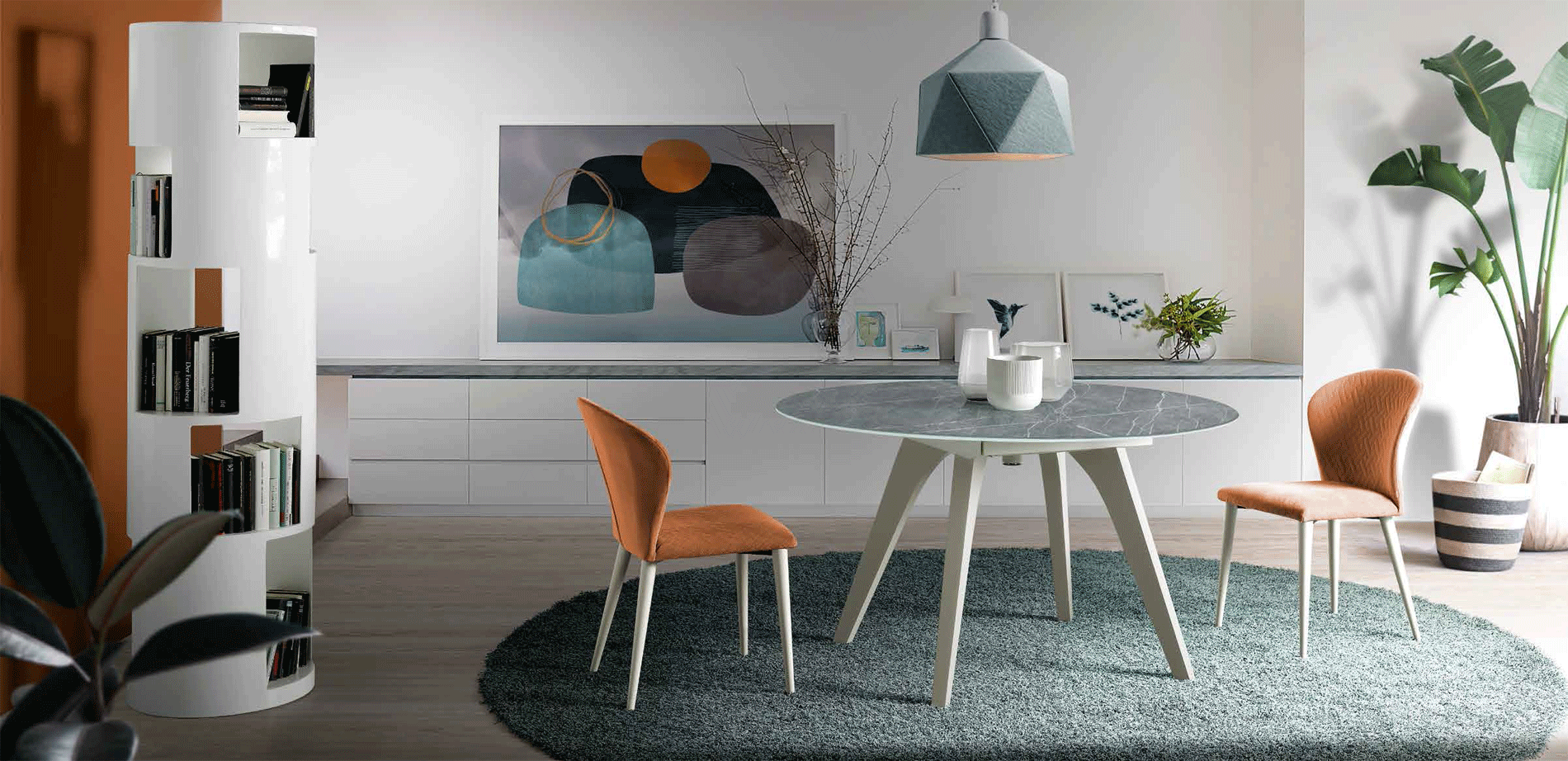 Dining Room Furniture Modern Dining Room Sets Alessia Dining Table and Micaela Chairs