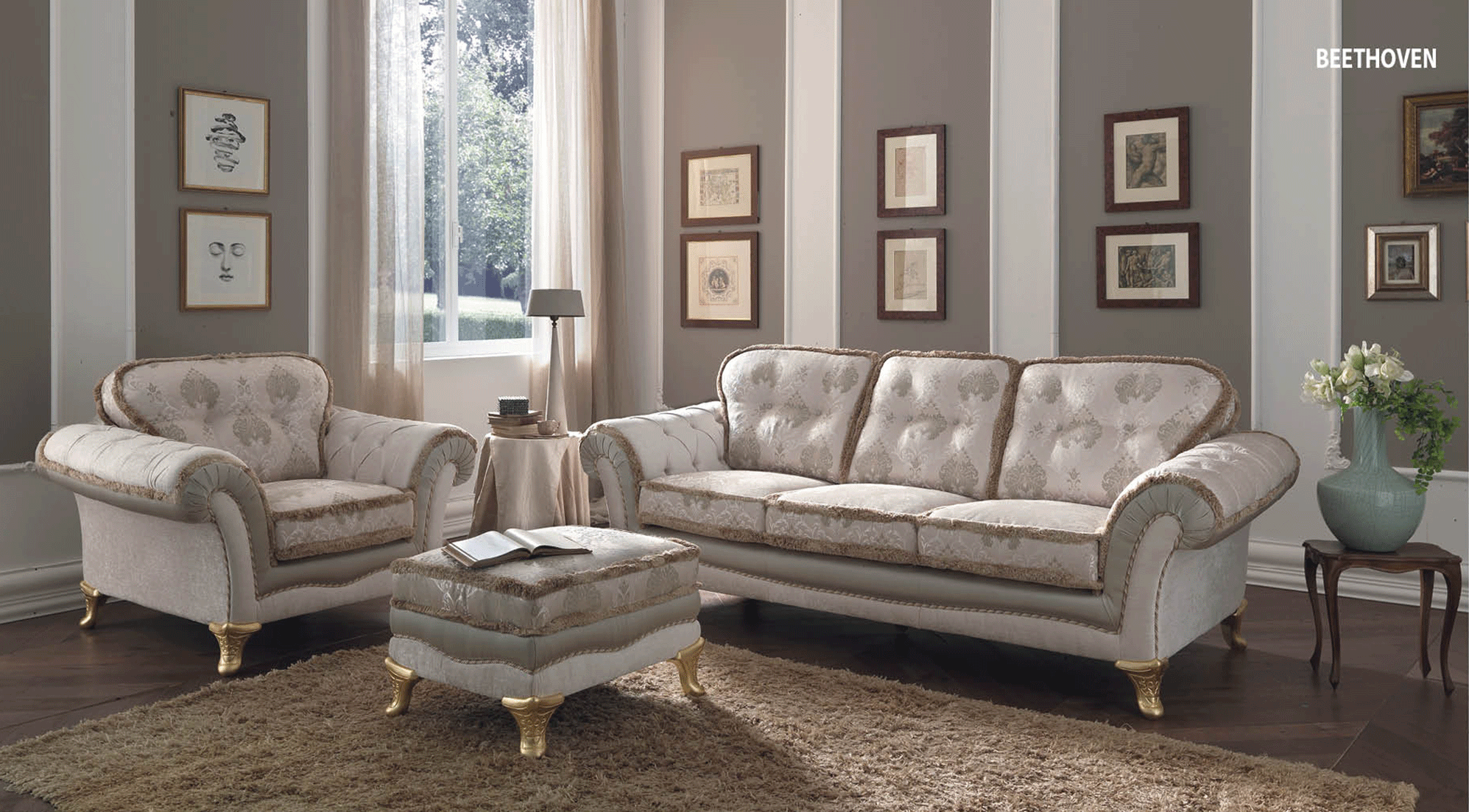 Living Room Furniture Sectionals with Sleepers Beethoven