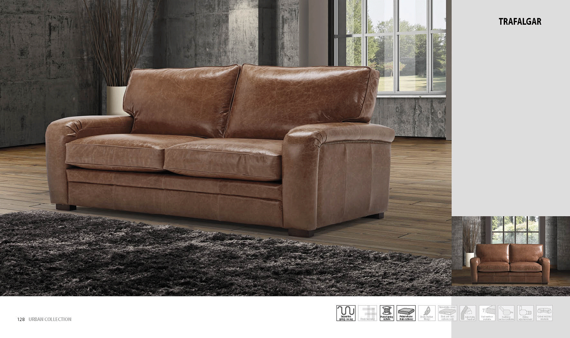 Living Room Furniture Sectionals Trafalgar