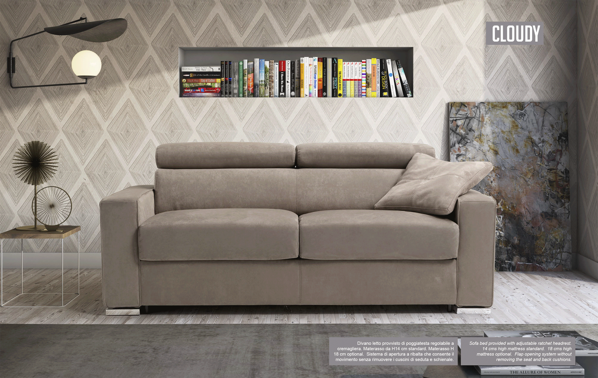 Living Room Furniture Sectionals Cloudy