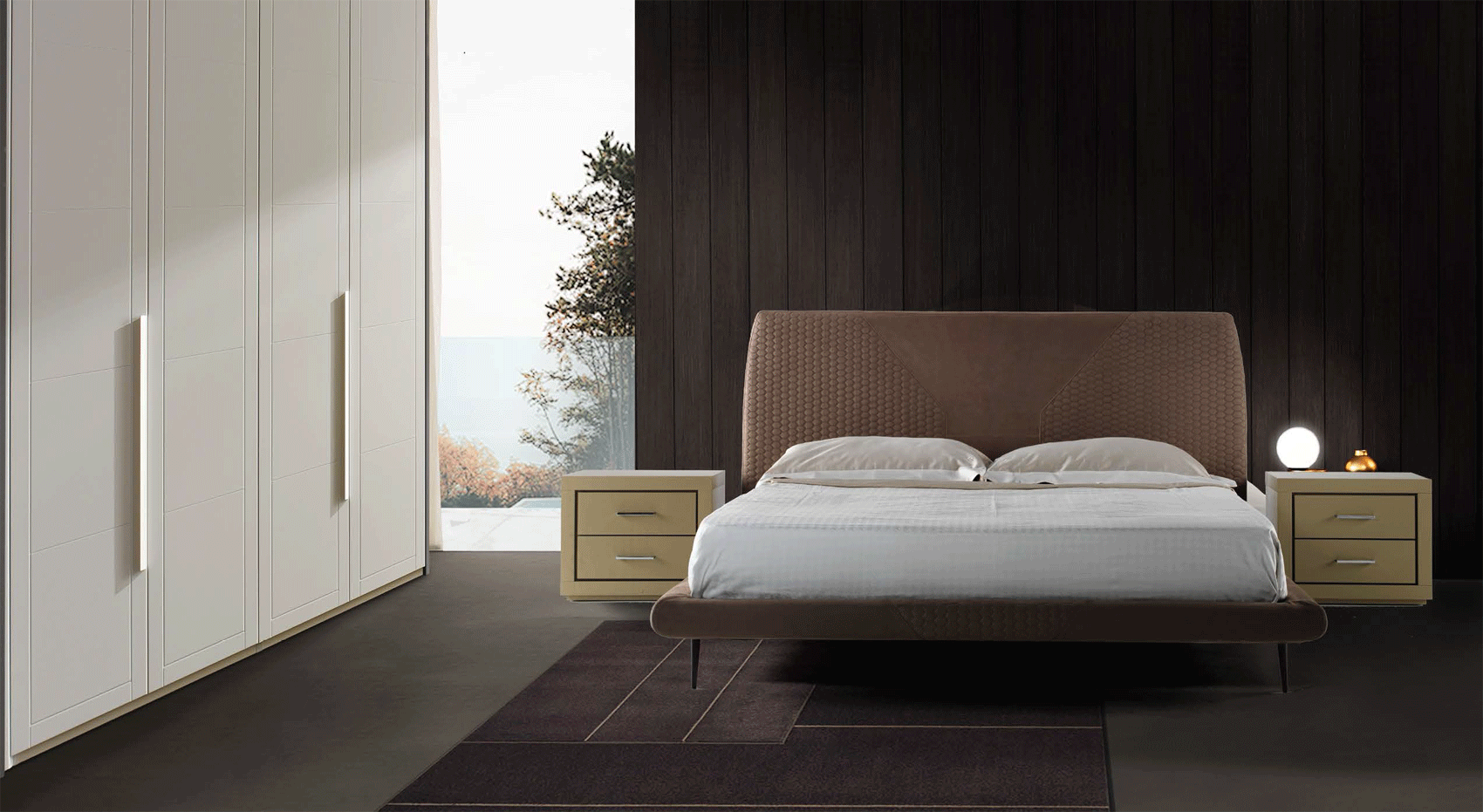 Bedroom Furniture Modern Bedrooms QS and KS Baker Bed