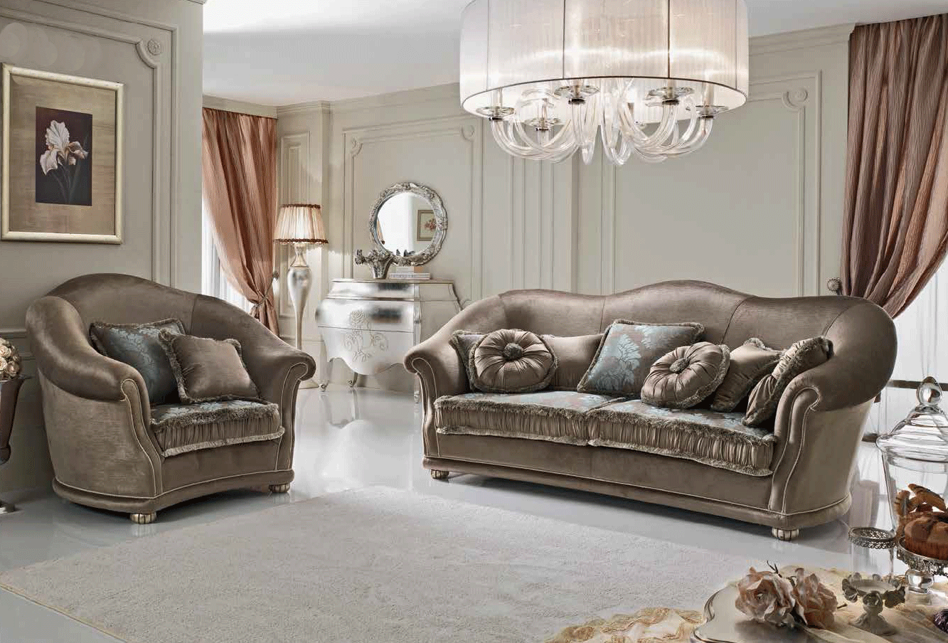 Living Room Furniture Sectionals Virgilio Living