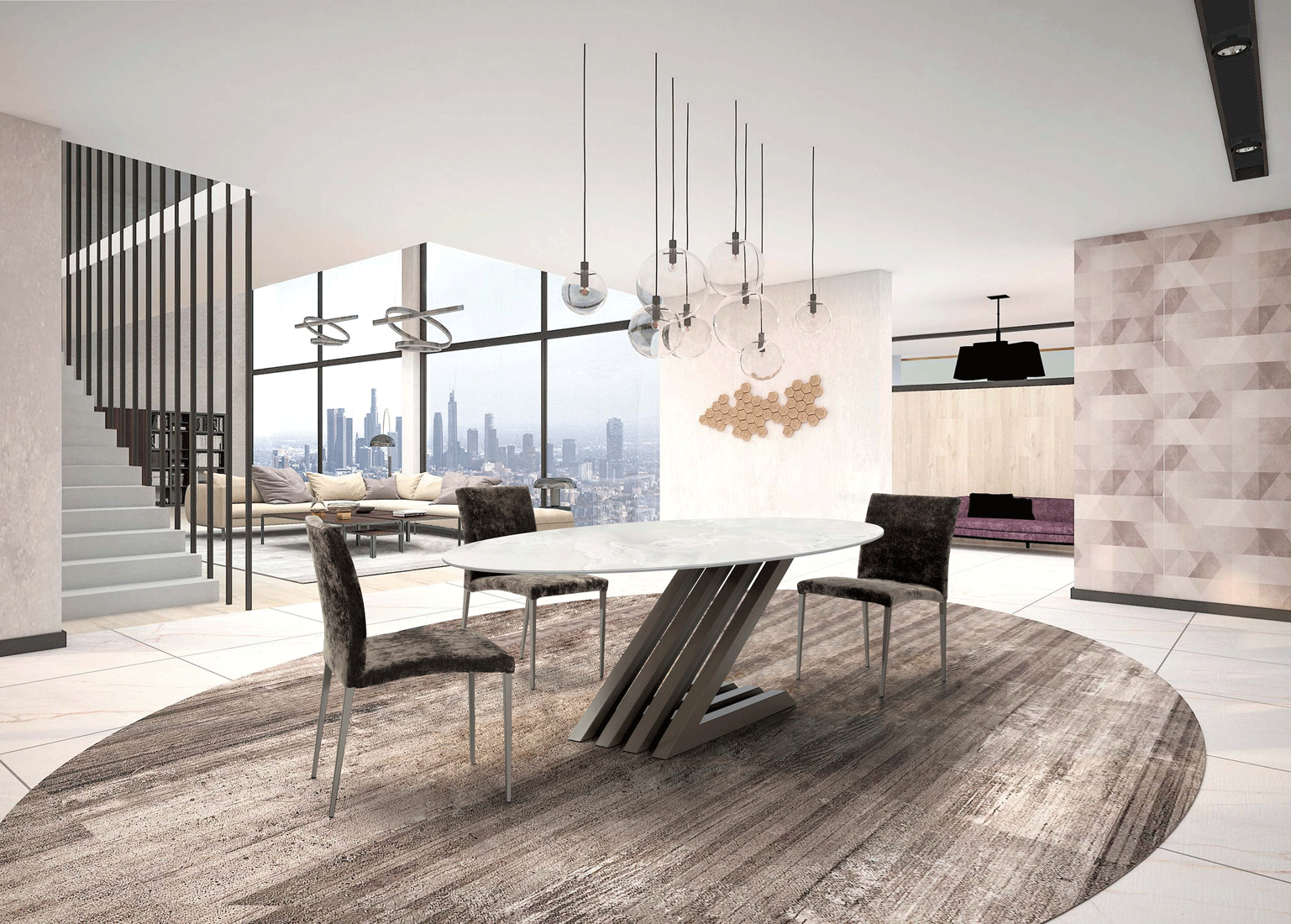 Dining Room Furniture Marble-Look Tables Zara Dining