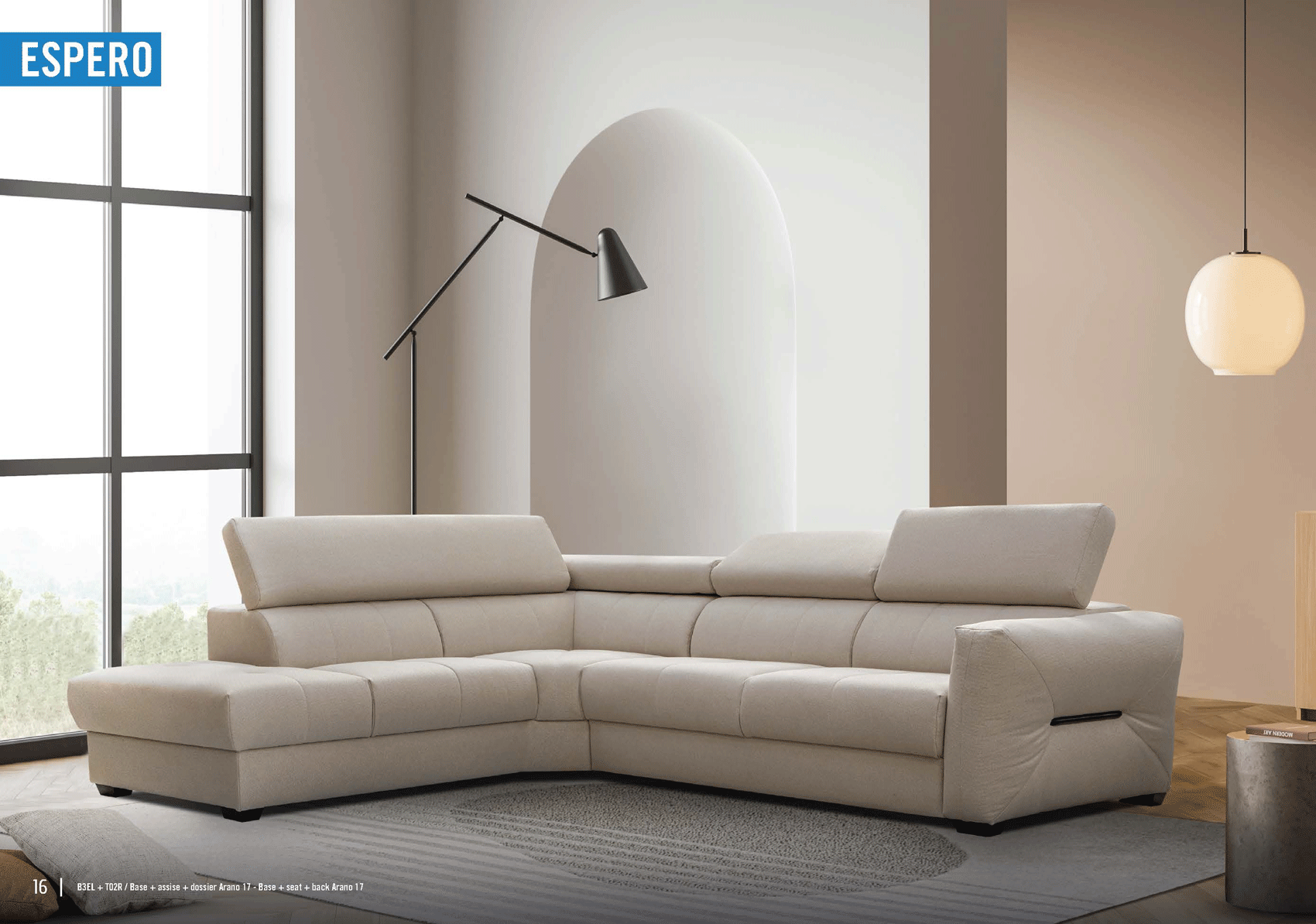 Clearance Living Room Espero Sectional