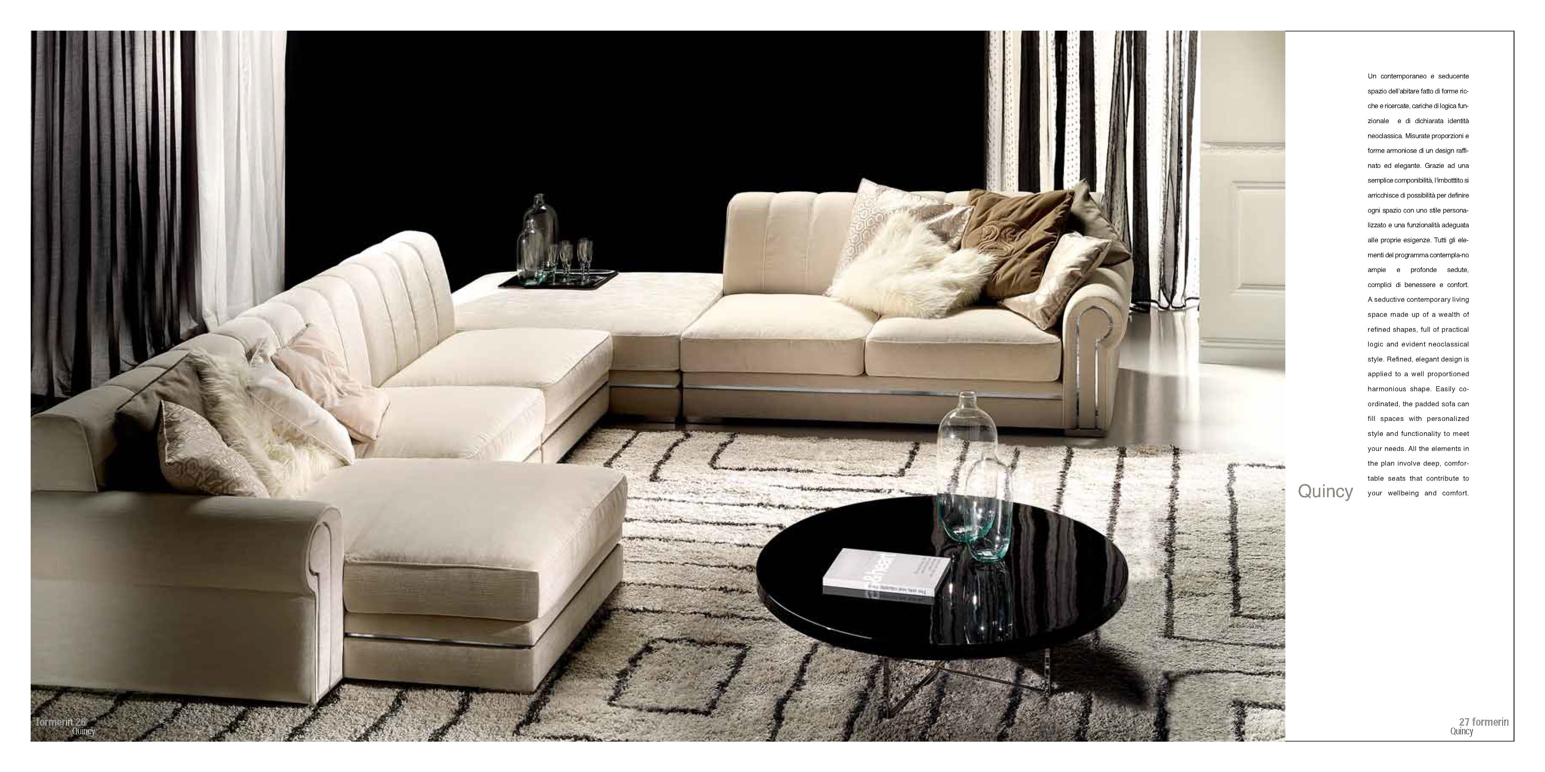 Living Room Furniture Sectionals Quincey