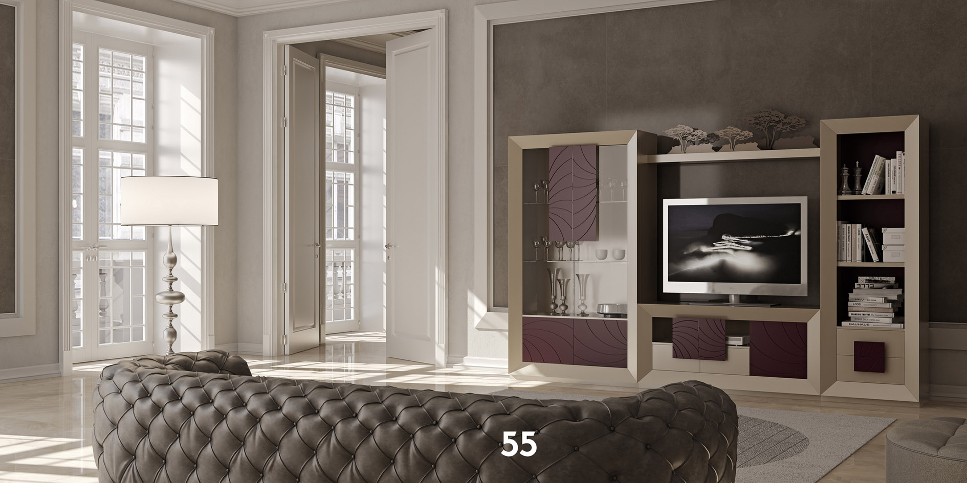 Brands Franco Serik Wall Unit Collection, Spain KORA 12