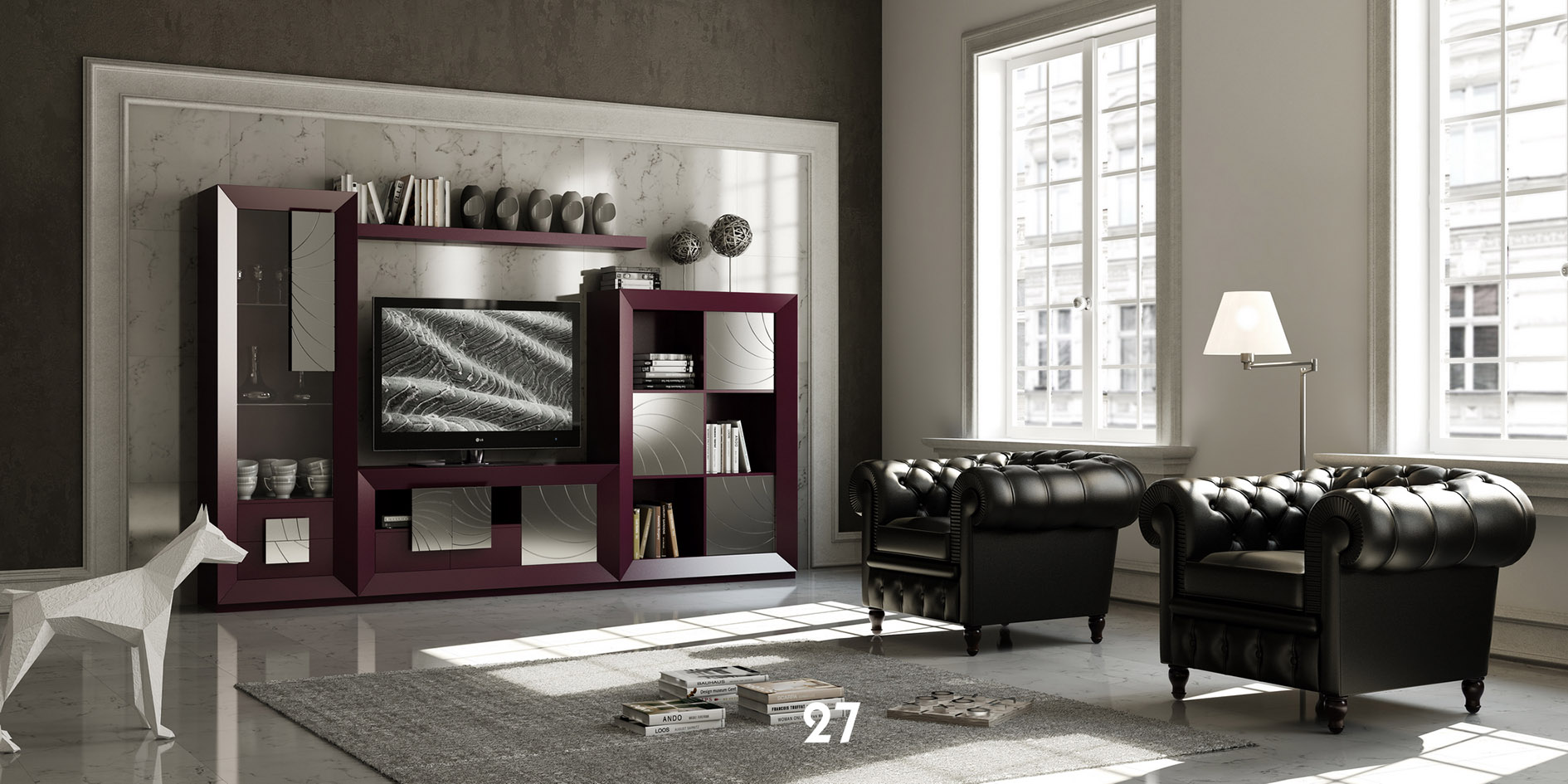 Wallunits Entertainment Centers KORA 16