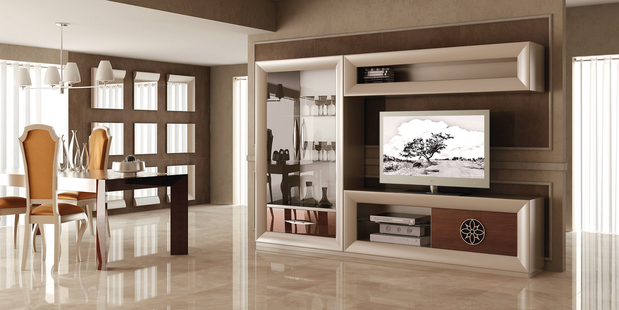 Brands Franco Serik Wall Unit Collection, Spain SK-26