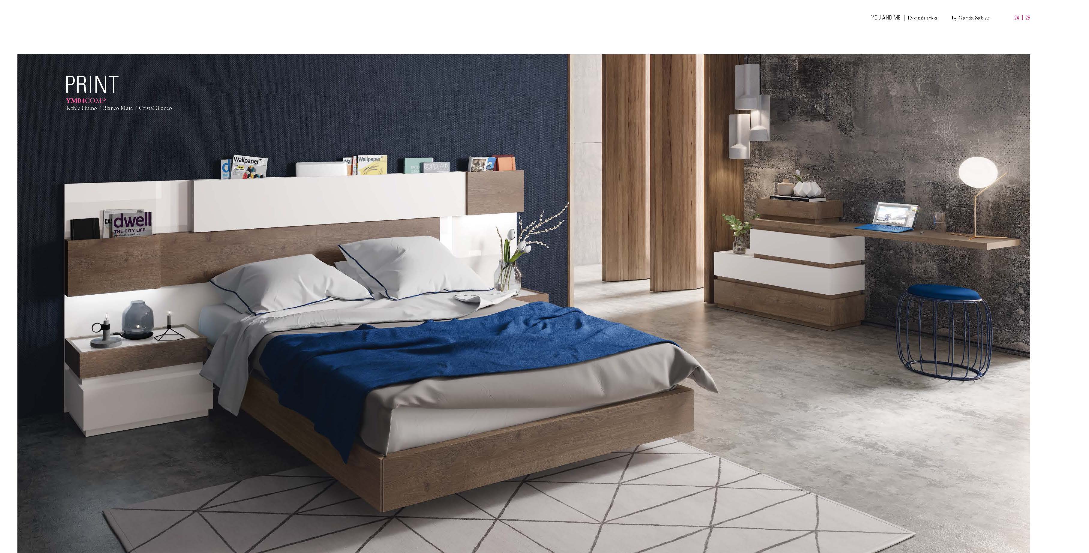 Bedroom Furniture Modern Bedrooms QS and KS YM04