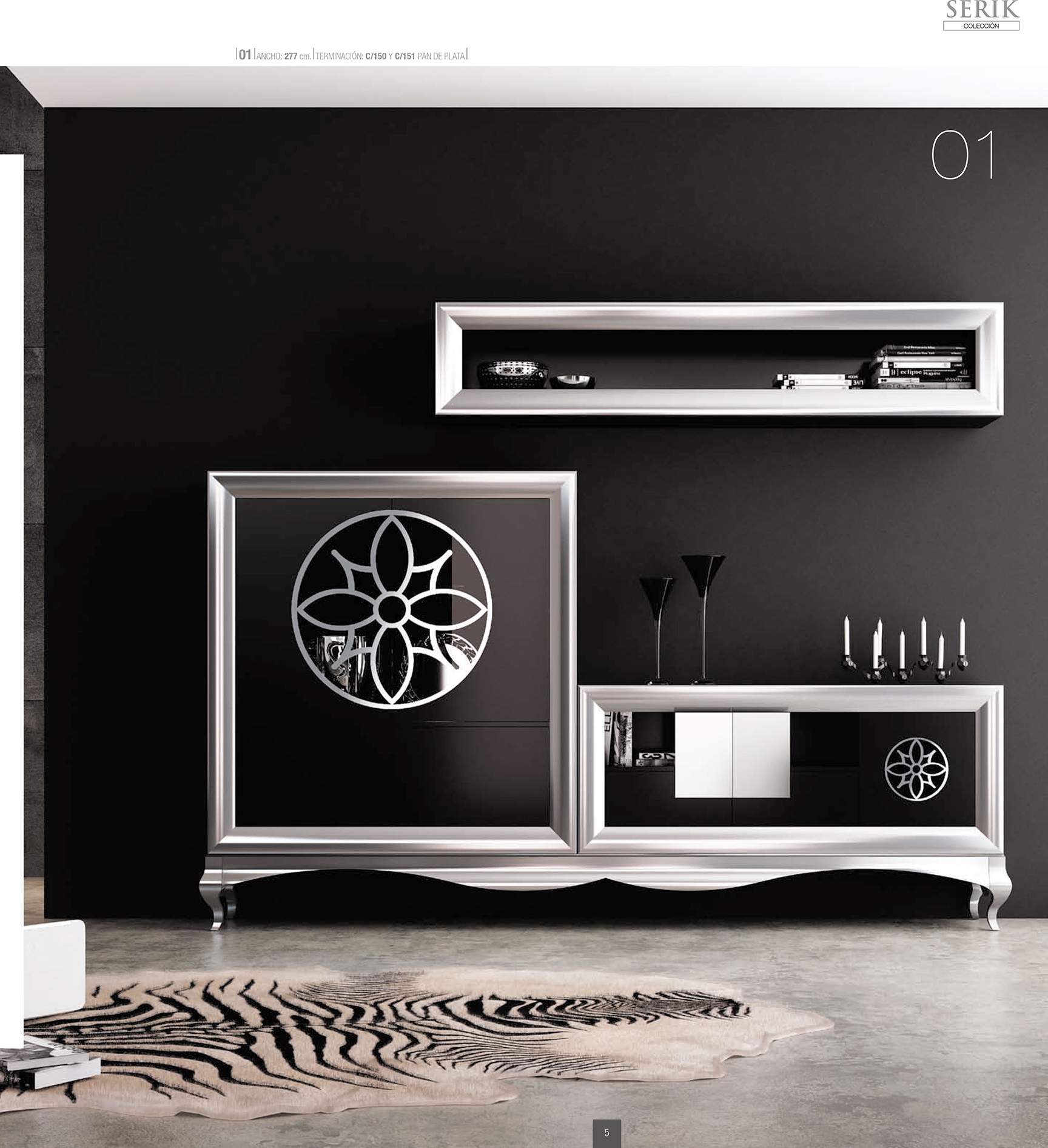 Wallunits Entertainment Centers SERIK 01