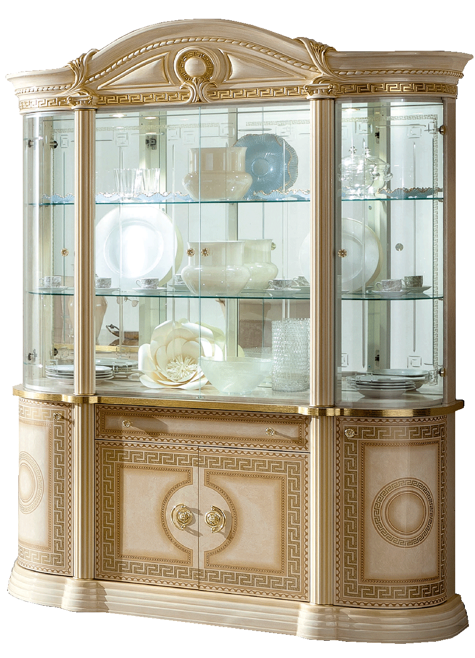 Wallunits Hallway Console tables and Mirrors Aida 4 Door China Ivory