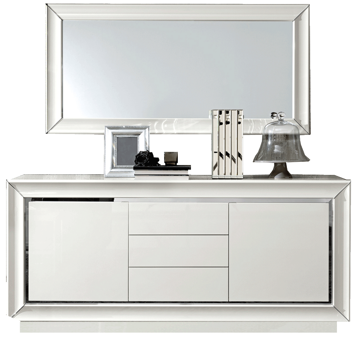 Bedroom Furniture Mirrors Dama Bianca Buffet