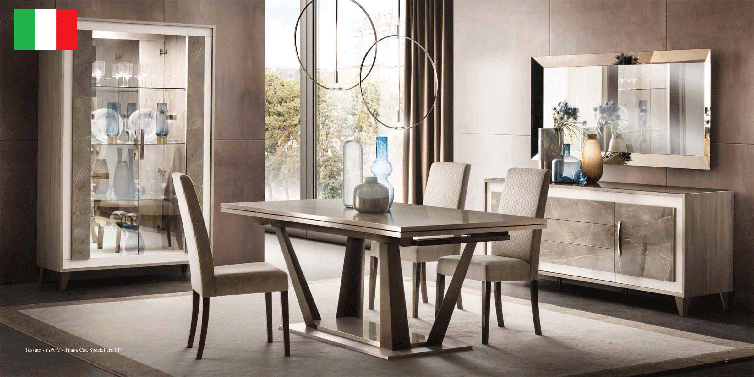 Wallunits Hallway Console tables and Mirrors ArredoAmbra Dining by Arredoclassic