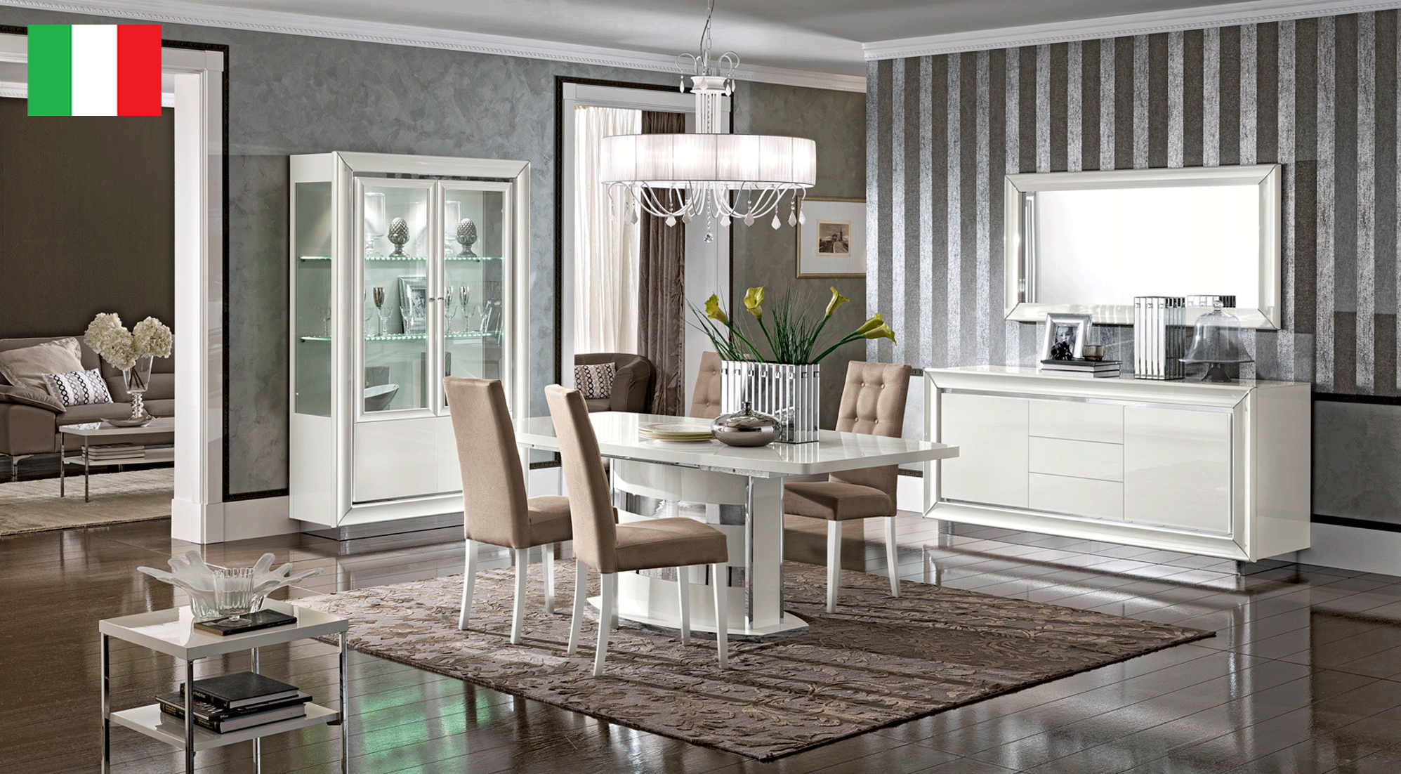 Bedroom Furniture Mirrors Dama Bianca Dining