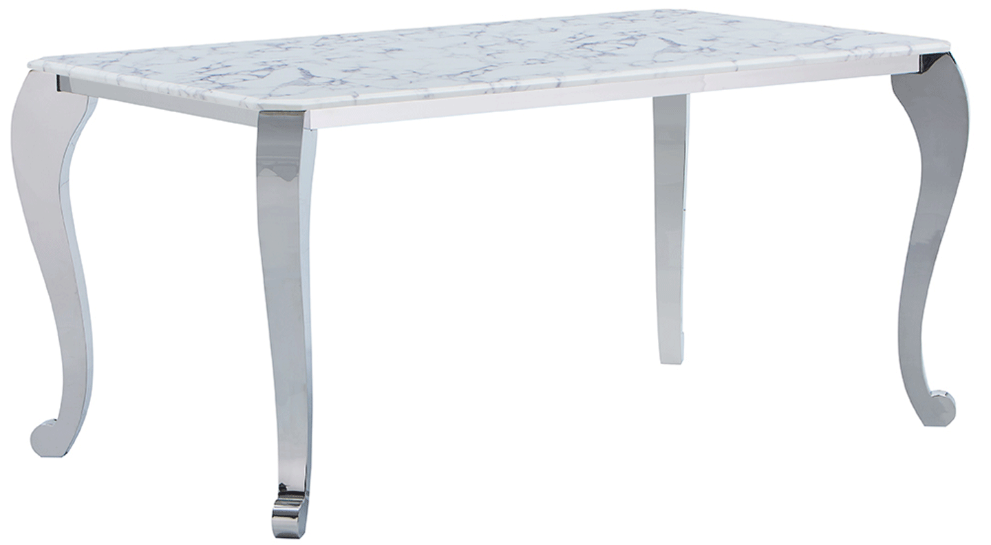 Clearance Bedroom 110 Marble Dining Table