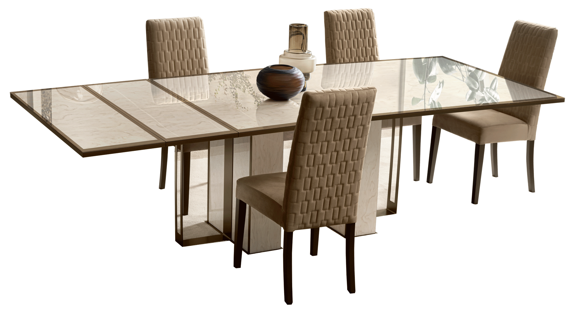 Dining Room Furniture China Cabinets and Buffets Poesia Dining Table