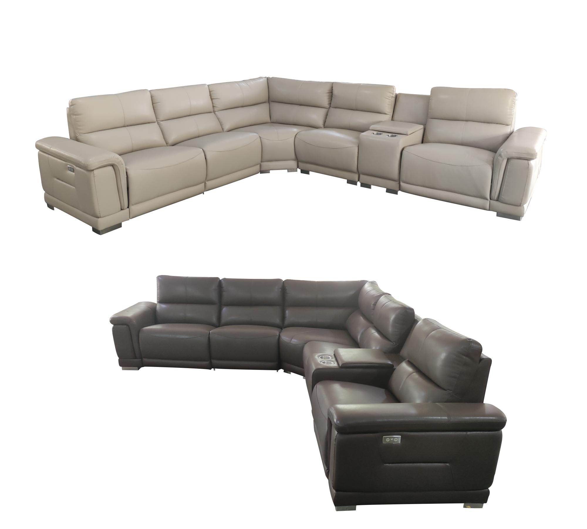 Living Room Furniture Sleepers Sofas Loveseats and Chairs 2901 Sectional w/recliner