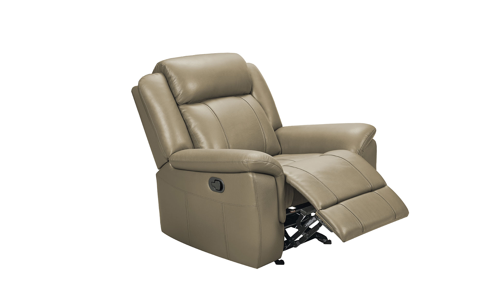 Living Room Furniture Reclining and Sliding Seats Sets 9015 Taupe Chair w/ manual recliner