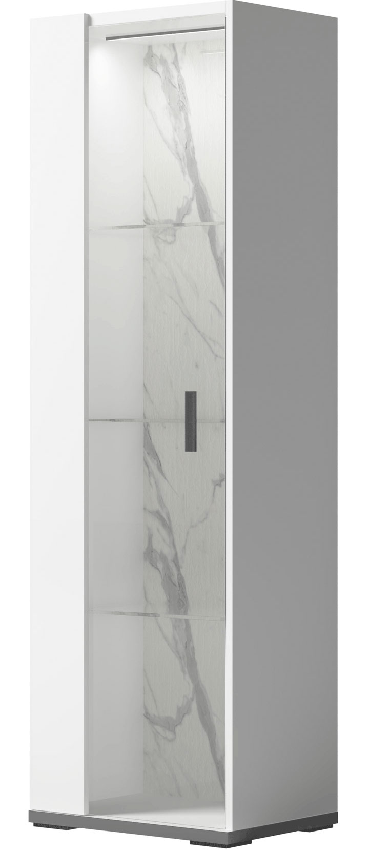 Wallunits Entertainment Centers Carrara 1 Door China Left