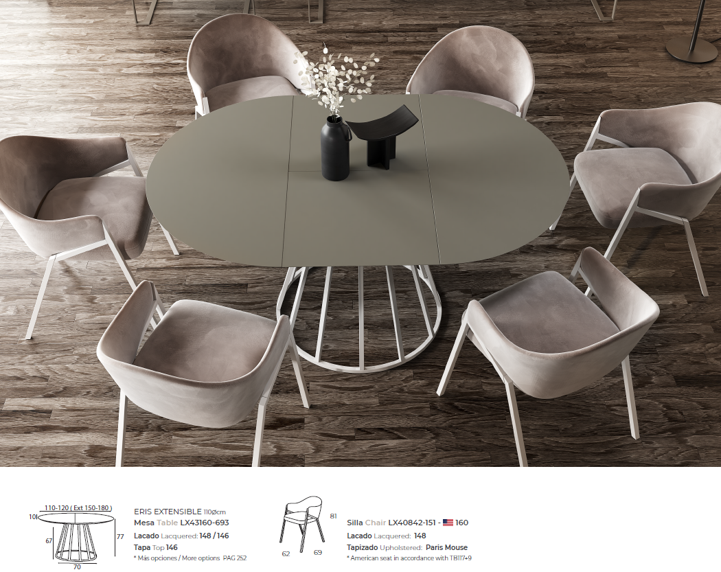 Dining Room Furniture Modern Dining Room Sets Luxor Dining Comp 3