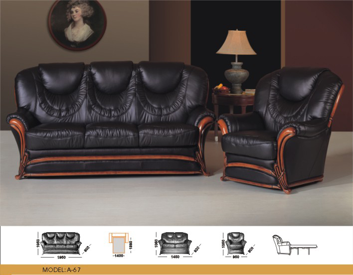 Living Room Furniture Reclining and Sliding Seats Sets A67