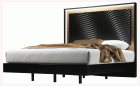 Wave King size Bed w/ Light