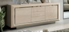 2 Door 3 drawers Wooden Buffet Ivory