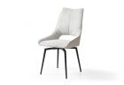 1239 Swivel Dining Chair Beige/Brown