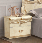 Barocco Nightstand Ivory