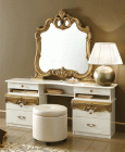 Barocco Vanity Dresser Ivory/Gold