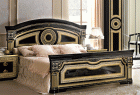 Aida Black w/Gold KS Bed