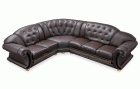 Apolo Sectional Left Facing Brown