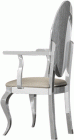 Carmen Armchair White