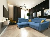 Gala sectional w/ bed and storage